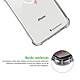 Acheter LaCoqueFrançaise Coque iPhone X/Xs anti-choc souple angles renforcés transparente Motif Coeur Blanc Amour