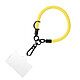 Avizar Dragonne pour Smartphone Nylon Souple Jaune - Optez pour cette dragonne jaune, l'accessoire idéal pour faciliter le transport de votre téléphone