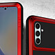 Avis Love Mei Coque  pour Samsung A54 5G Intégrale Antichoc Antichute Etanche Rouge