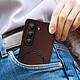 Acheter Avizar Coque MagSafe pour Samsung Galaxy Z Fold 5 Rigide Design Fin  Bordeaux