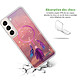 Avis Evetane Coque Samsung Galaxy S22 5G 360 intégrale transparente Motif Attrape rêve rose Tendance