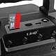 LinQ Enceinte lumineuse sans fil  Noir, Design Compact et Portable pas cher