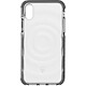 Force Case Coque pour iPhone X/XS Urban renforcée Gris clair Résistance à la chute jusqu'à 2 mètres