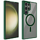Acheter Avizar Coque MagSafe pour Samsung Galaxy S23 Ultra Dos Rigide Contour Silicone Mat  Vert
