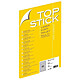 TOP STICK Boite de 2400 étiquettes universelles 70 x 36 mm blanc Etiquette multi-usages