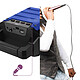 Acheter LinQ Enceinte lumineuse Bleu Bluetooth Compatible Micro,