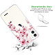 Avis Evetane Coque iPhone 11 silicone transparente Motif Cerisier ultra resistant