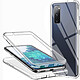 Evetane Coque Samsung Galaxy S20 FE 360° intégrale Protection avant et arrière silicone transparente Motif Coque Samsung Galaxy S20 FE 360° intégrale Protection avant et arrière silicone transparente