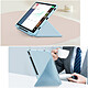 Avis Avizar Étui pour Samsung Galaxy Tab S9 Clapet Origami Support Différents Angles  Bleu Ciel