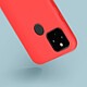 Avis Avizar Coque Google Pixel 5 Silicone Semi-rigide Finition Soft Touch Rouge