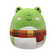 Squishmallows - Peluche Frog Wendy with Scarf  30 cm Peluche Squishmallows, modèle Frog Wendy with Scarf 30 cm.