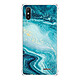 Evetane Coque Xiaomi Redmi 9A anti-choc souple angles renforcés transparente Motif Bleu Nacré Marbre Coque Xiaomi Redmi 9A anti-choc souple angles renforcés transparente Bleu Nacré Marbre