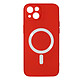 Avizar Coque pour iPhone 14 Compatible Magsafe Protection Semi Rigide Soft-Touch  rouge - Coque de protection compatible MagSafe spécialement conçue pour Apple iPhone 14