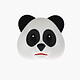 Mojipower Powerbank Panda 5200mAh Design Emoji Blanc / Noir Design ludique au look original façon emoji