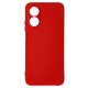 Avizar Coque pour Oppo A17 Silicone Semi-rigide Finition Soft-touch Fine  Rouge - Coque de protection spécialement conçue pour votre Oppo A17