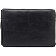 DBRAMANTE1928 Housse pour MacBook 13 Pouces (2016) Édition Rungsted en Cuir Noir Offre une protection complète contre les chocs, les rayures et les chutes