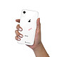 LaCoqueFrançaise Coque iPhone Xr 360 intégrale transparente Motif Coeur Blanc Amour Tendance pas cher