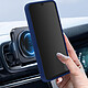 Acheter Avizar Coque pour Samsung Galaxy A24 Bi-matière Bague Métallique Support Vidéo  Bleu