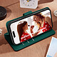 Avis Avizar Étui pour iPhone 15 Portefeuille Design rhombique matelassé  vert