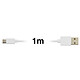 Avis Inkax Câble USB vers Micro-USB 2.1A  Câble 1m Charge rapide et sécurisée
