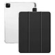 Evetane Etui iPad Pro 11 pouces/ iPad Air (2020 et 2022) transparent avec Smart Cover Noir Etui iPad Pro 11 pouces/ iPad Air (2020 et 2022) transparent avec Smart Cover Noir