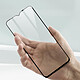 Acheter Avizar Coque Samsung Galaxy A02s Silicone Souple Verre Trempé Transparent Noir