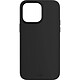 PURO Coque pour iPhone 14 Pro en Silicone Icon Compatible MagSafe Noir - La coque de protection série Icon de Puro apporte la mode et le design italien dans le monde de la high tech.