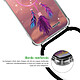 Acheter Evetane Coque cordon iPhone 11 Pro noir Dessin Attrape rêve rose