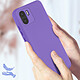 Acheter Avizar Coque pour Xiaomi Redmi A1 et A2 Silicone Semi-rigide Finition Soft-touch Fine  violet