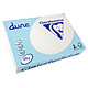 CLAIREFONTAINE Ramette 500 Feuilles Dune 80g A4 210x297 mm Certifié FSC / TCF Blanc Papier blanc