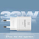Avis 3mk Chargeur secteur USB-C 33W Blanc