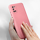 Acheter Avizar Coque Samsung Galaxy A03s Silicone Semi-rigide Finition Soft-touch Fine Rose