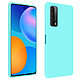 Avizar Coque Huawei P smart 2021 Silicone Gel Souple Finition Soft Touch Turquoise - Coque de protection spécialement conçue pour Huawei P smart 2021