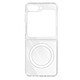 Avizar Coque MagSafe pour Samsung Galaxy Z Flip 5 Rigide  Transparent Coque MagSafe transparent série Crystal Mag, dédiée spécialement pour votre Samsung Galaxy Z Flip 5