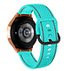 Avizar Bracelet pour Galaxy Watch 5 / 5 Pro / 4 Silicone Coutures Bicolore  Bleu / Rouge Bracelet spécialement conçu pour votre Samsung Galaxy Watch 5 / 5 Pro / 4