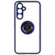 Avizar Coque pour Samsung Galaxy A54 5G Bi-matière Bague Métallique Support Vidéo  Bleu - Coque de protection avec un anneau de maintien conçue spécialement pour votre Samsung Galaxy A54 5G