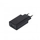 Apm Chargeur Secteur 1Usb 2.1A noir Chargeur secteur 1 USB 2.1A