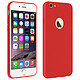Forcell  Coque iPhone 6 , iPhone 6S Coque Soft Touch Silicone Gel Souple Rouge Coque de protection conçue spécialement pour iPhone 6 et iPhone 6S