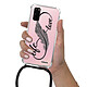 Evetane Coque cordon Samsung Galaxy S20 Dessin Love Life pas cher