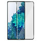 Avizar Film Samsung Galaxy S20 FE Verre Trempé Biseauté Transparent au Contour Noir Film d'écran spécialement conçu pour Samsung Galaxy S20 FE