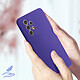 Acheter Avizar Coque pour Samsung Galaxy A53 5G Silicone Semi-rigide Finition Soft-touch Fine  Violet
