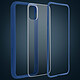 RhinoShield Coque iPhone 11 Pro Modulable Bumper et Façade arrière Mod NX Bleu pas cher