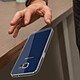 Avizar Coque Galaxy S6 Edge Plus Protection Silicone Souple Ultra-Fin Transparent pas cher