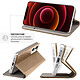 Avis Jaym Étui Folio pour Samsung Galaxy S23 Magnétique Fonction Stand Dorée