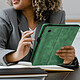 Acheter Avizar Étui Samsung Tab A8 10.5 2021 Clapet Porte-cartes Fonction Support Vidéo vert
