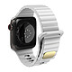 Avizar Bracelet pour Apple 49mm / 45mm / 44mm / 42mm Silicone Souple et Doux blanc Bracelet de montre Blanc
