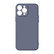 Avizar Coque iPhone 13 Pro Silicone Semi-Rigide avec Finition Soft Touch bleu - Coque spécialement conçue pour votre iPhone 13 Pro.