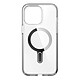 Speck Presidio Click-Lock pour iPhone 15 Pro Max Clear/Silver Coque MagSafe pour iPhone 15 Pro Max