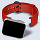 Acheter Avizar Bracelet pour Xiaomi Mi Watch Lite / Redmi Watch Silicone Soft touch Premium Rouge Ajustable par Boucle Ardillon
