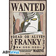 One Piece -  Poster Wanted Franky New (52 X 35 Cm)